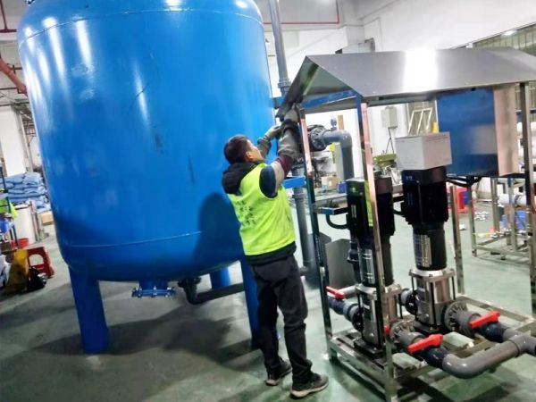 中铁大桥局集体某工程部净水工程