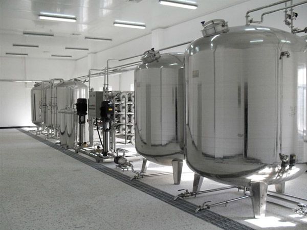 北海制药厂解决用水问题双级反渗透设备