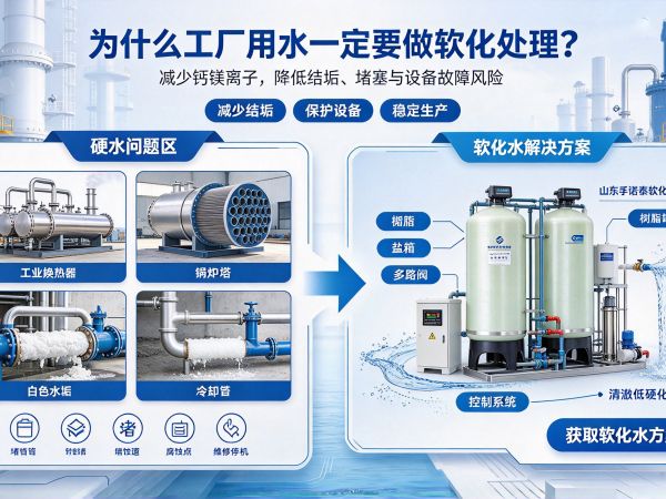 为什么工厂用水一定要做软化处理？